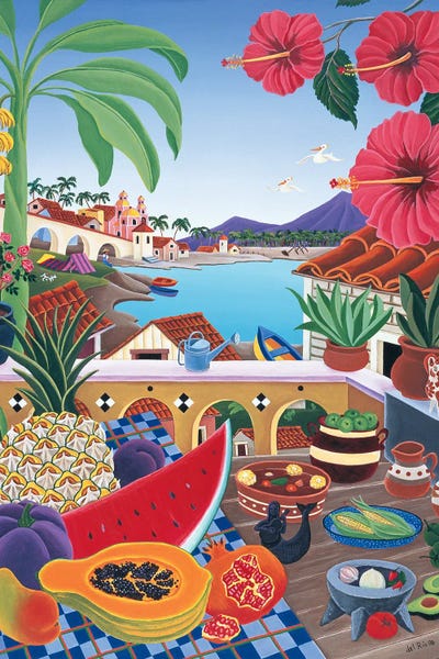Pelicans: La Paz by Raul Del Rio