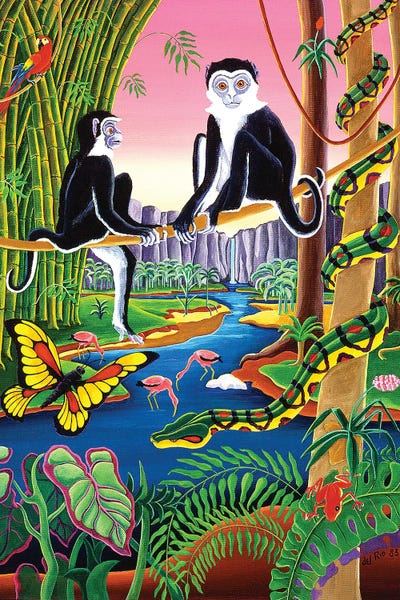 Macaws: Amazon Monkeys by Raul Del Rio