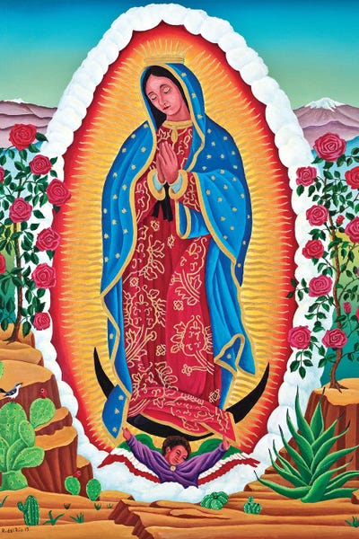 Mexican Culture: Virgin by Raul Del Rio