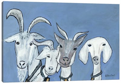 Goats Canvas Art Print
