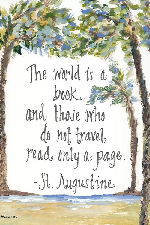 Travel St. Augustine by Roey Ebert wall art