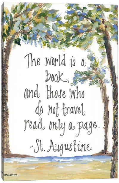 Travel St. Augustine Canvas Art Print - Wisdom Art