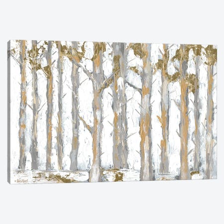 Glistening Forest Canvas Print #REB60} by Roey Ebert Art Print