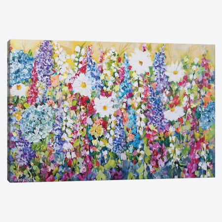 Spring Vibes Canvas Print #REB61} by Roey Ebert Canvas Art Print