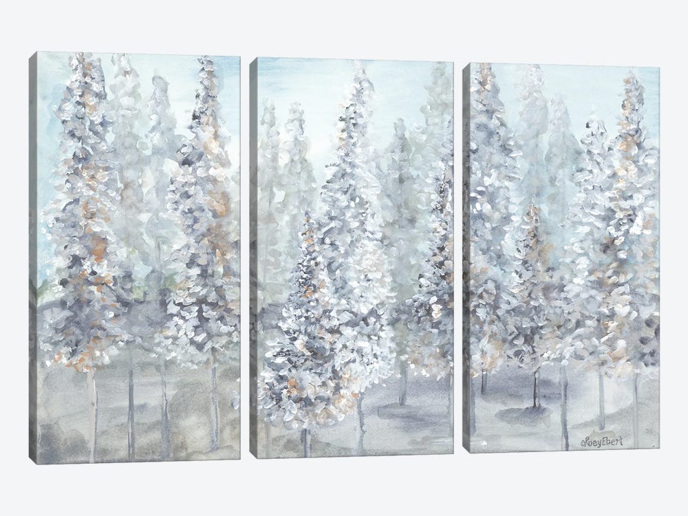 Splendid Forest by Roey Ebert 3-piece Canvas Print