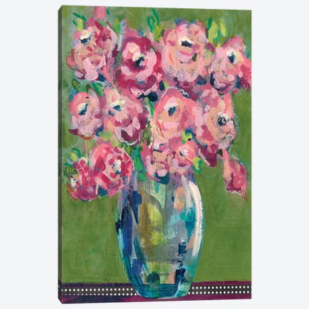 Feisty Floral III Canvas Print #REG155} by Regina Moore Canvas Art Print