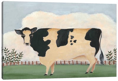 Folk Farm II Canvas Art Print - Regina Moore