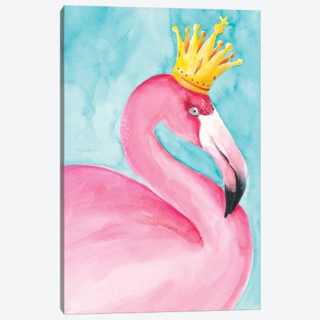 Flamingo Queen II Canvas Print #REG189} by Regina Moore Canvas Print