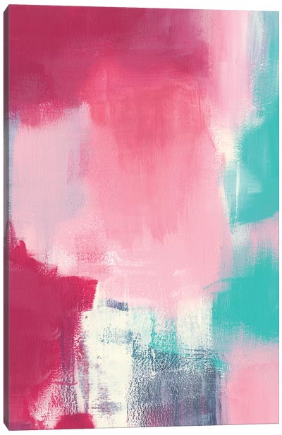 Mesosphere I Canvas Art Print - Pink Art