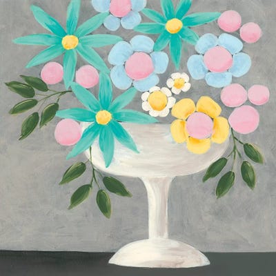 Nouveau Flowers II by Regina Moore art print