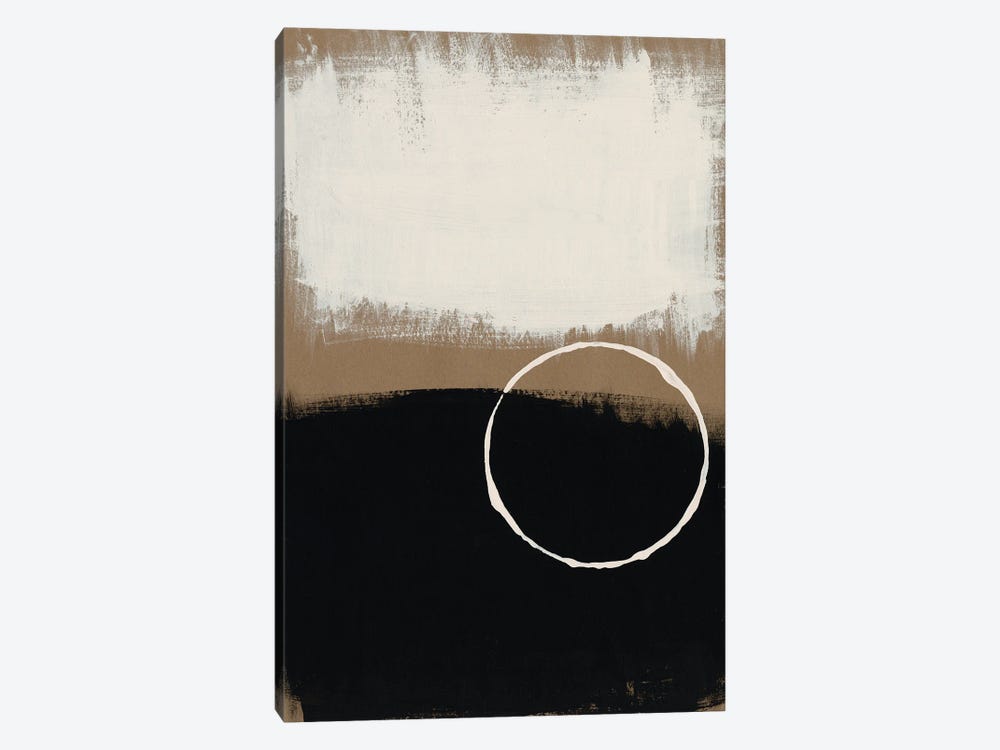 Neutral Rings II by Regina Moore 1-piece Canvas Art