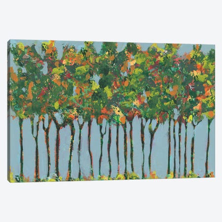 Sunset Trees I Canvas Print #REG414} by Regina Moore Canvas Wall Art