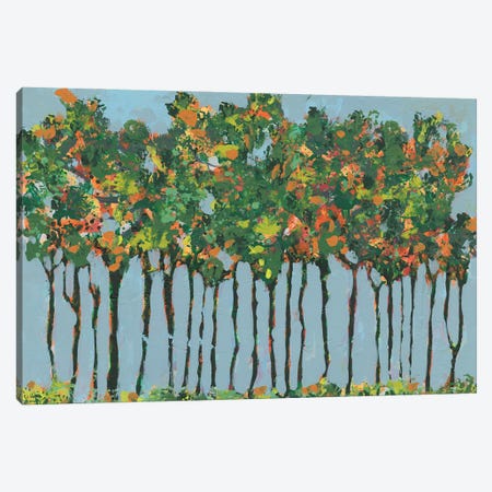 Sunset Trees III Canvas Print #REG415} by Regina Moore Canvas Artwork
