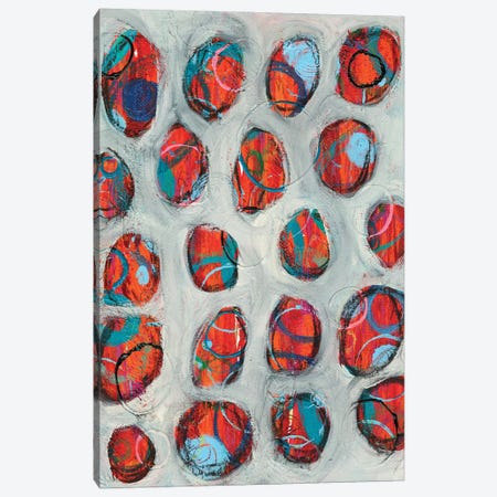 Abstract Circles I Canvas Print #REG418} by Regina Moore Canvas Print