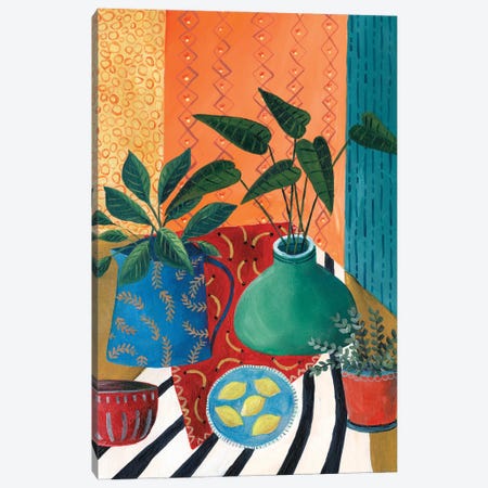 Colorful Tablescape II Canvas Print #REG431} by Regina Moore Art Print