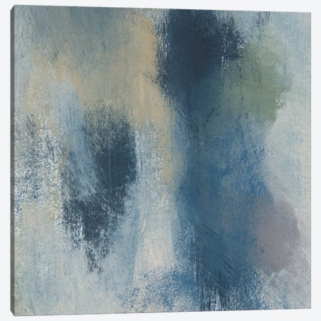 Azure Blend I Canvas Print #REG455} by Regina Moore Canvas Wall Art