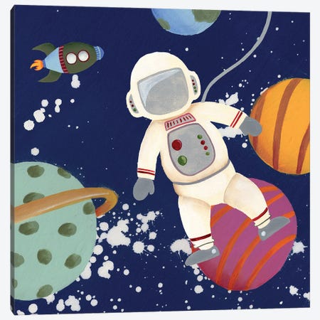 Future Space Explorer II Canvas Print #REG472} by Regina Moore Canvas Print