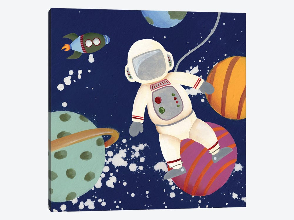 Future Space Explorer II by Regina Moore 1-piece Canvas Print