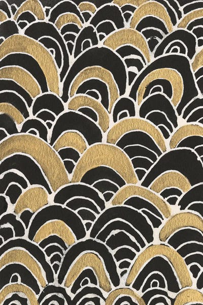 Gold Tested II by Regina Moore multi panel art