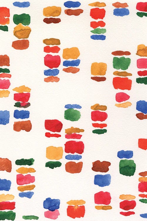 Colorful Code II by Regina Moore wall art