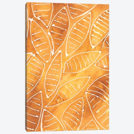 Stylized Leaf Shapes I Canvas Print #REG501} by Regina Moore Canvas Print