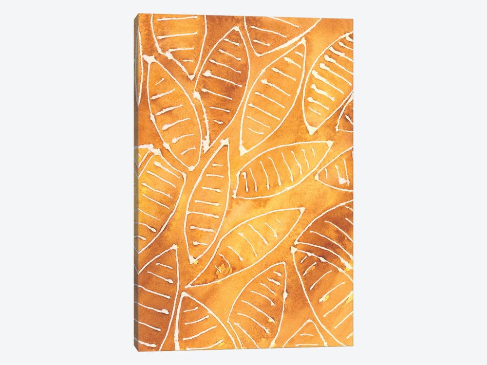 Stylized Leaf Shapes I by Regina Moore 1-piece Canvas Wall Art