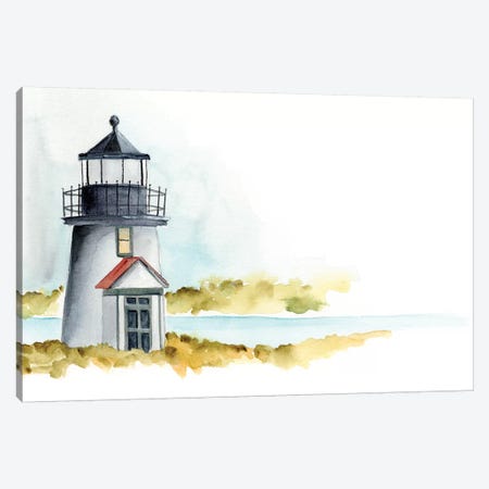Ocean Beacon I Canvas Print #REG80} by Regina Moore Canvas Art