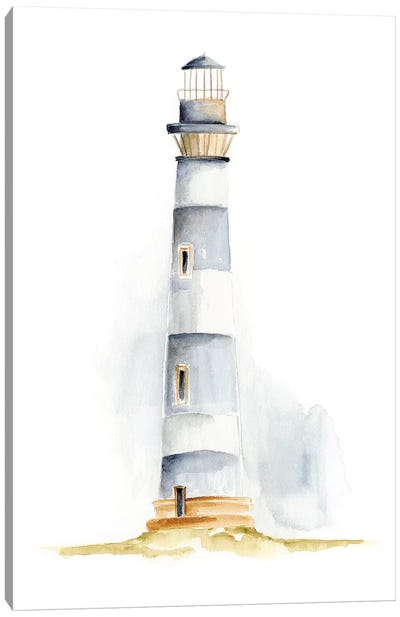 Ocean Beacon IV Canvas Art Print - Regina Moore