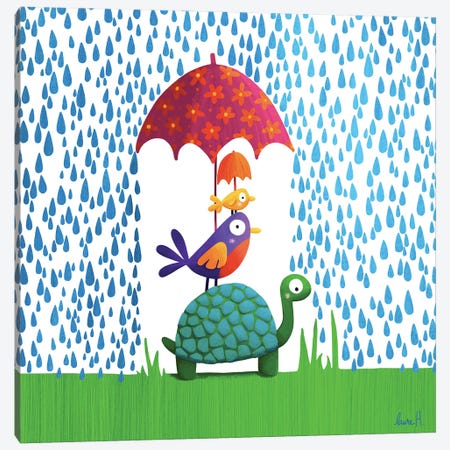 Rainy Day Canvas Print #REH56} by LaureH Canvas Print