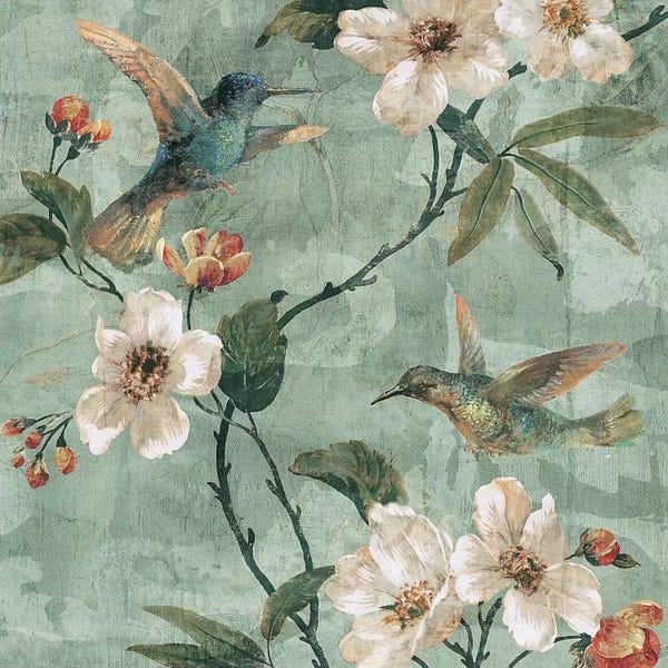 Shabby Chic Décor: Birds Of A Feather II by Reneé Campbell