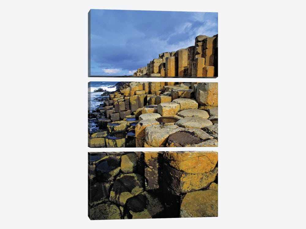 Northern Ireland, County Antrim, The Giant's Causeway. by Ric Ergenbright 3-piece Canvas Artwork