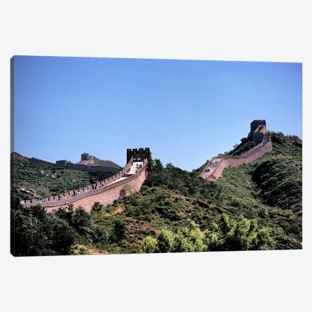 Badaling, Great Wall Of China, Hebei Province, People's Republic Of China Canvas Print #RER1} by Ric Ergenbright Canvas Print