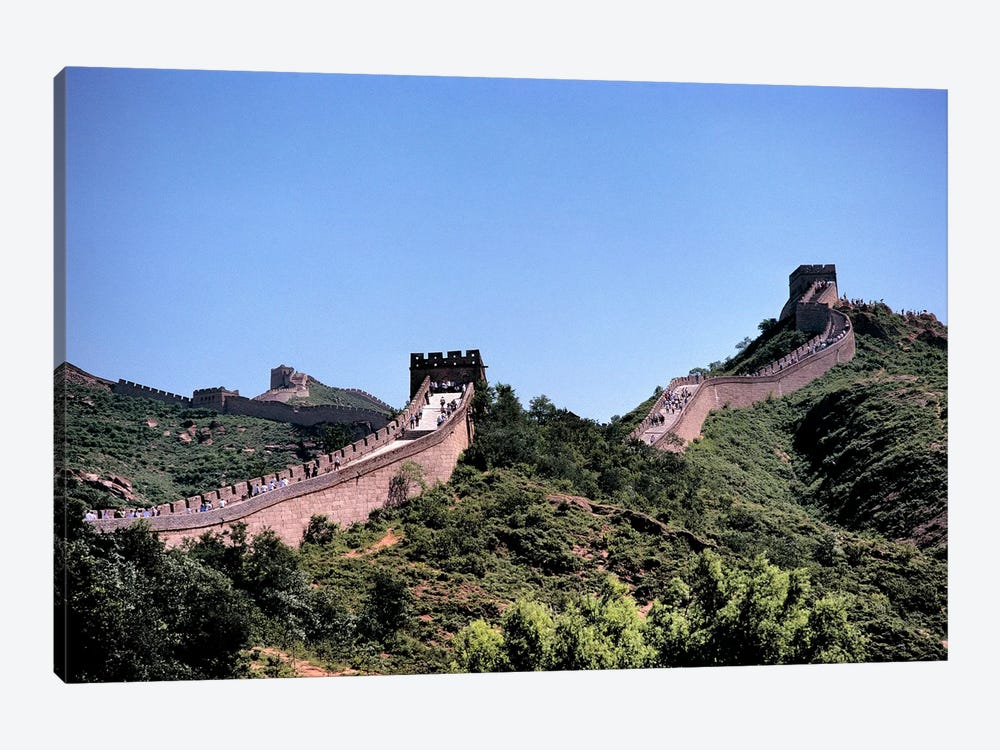 Badaling, Great Wall Of China, Hebei Province, People's Republic Of China 1-piece Canvas Artwork
