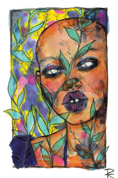 Eye Of The Beholder: Tropical Ri I by Roselin Estephanía