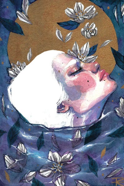 Drowning Moon by Roselin Estephanía gallery poster