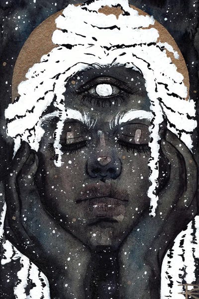 Moon And Sky by Roselin Estephanía gallery poster