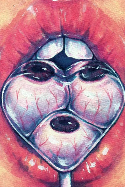 Lips: Lollipop by Roselin Estephanía