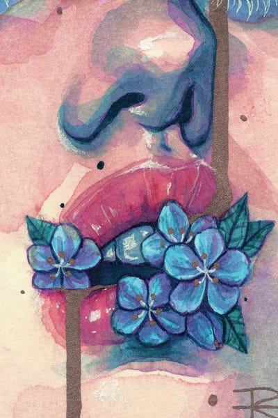 Flowers In Mouth by Roselin Estephanía gallery poster