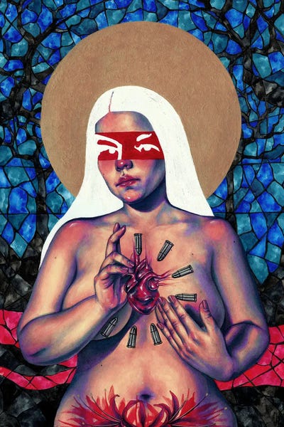 Weapons & Artillery: Nuestra Señora De Los Horrores (Our Lady Of Horrors) by Roselin Estephanía