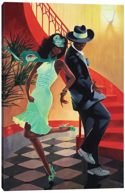 Night Out IV Canvas Art Print - Dance