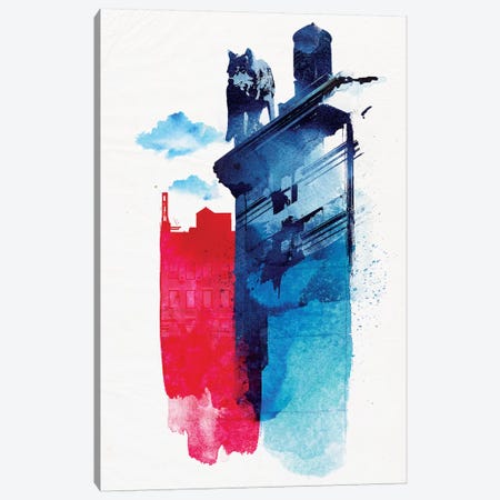 This Is My Town Canvas Print #RFA12} by Robert Farkas Canvas Print