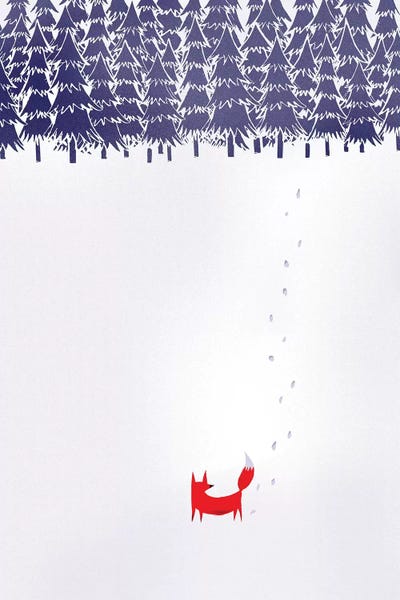 Foxes: Alone In The Forest by Robert Farkas