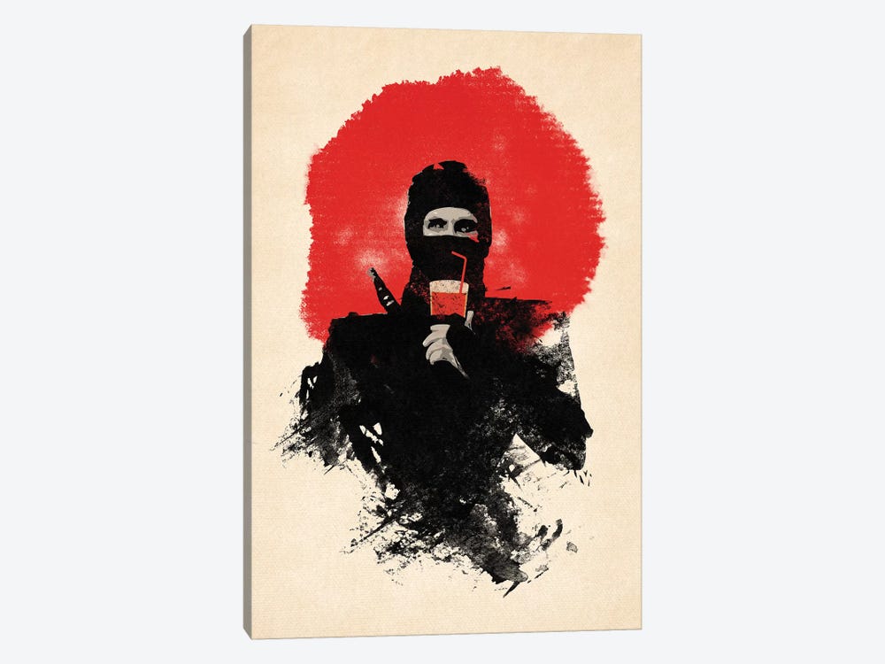 American Ninja by Robert Farkas 1-piece Canvas Art Print
