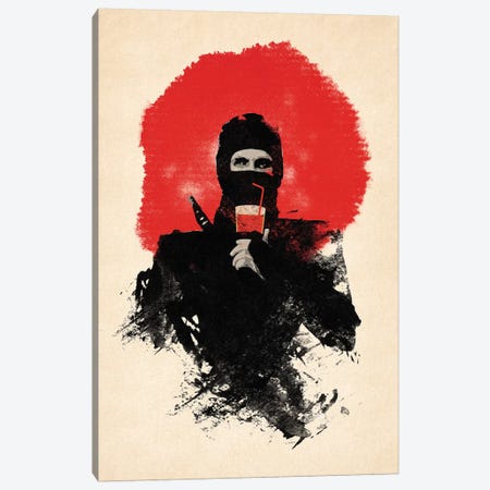American Ninja Canvas Print #RFA18} by Robert Farkas Canvas Art Print