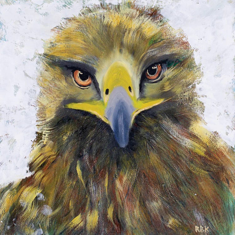 Golden Eagle by Rebeca Fuchs wall art