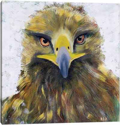 Golden Eagle Canvas Art Print - Rebeca Fuchs