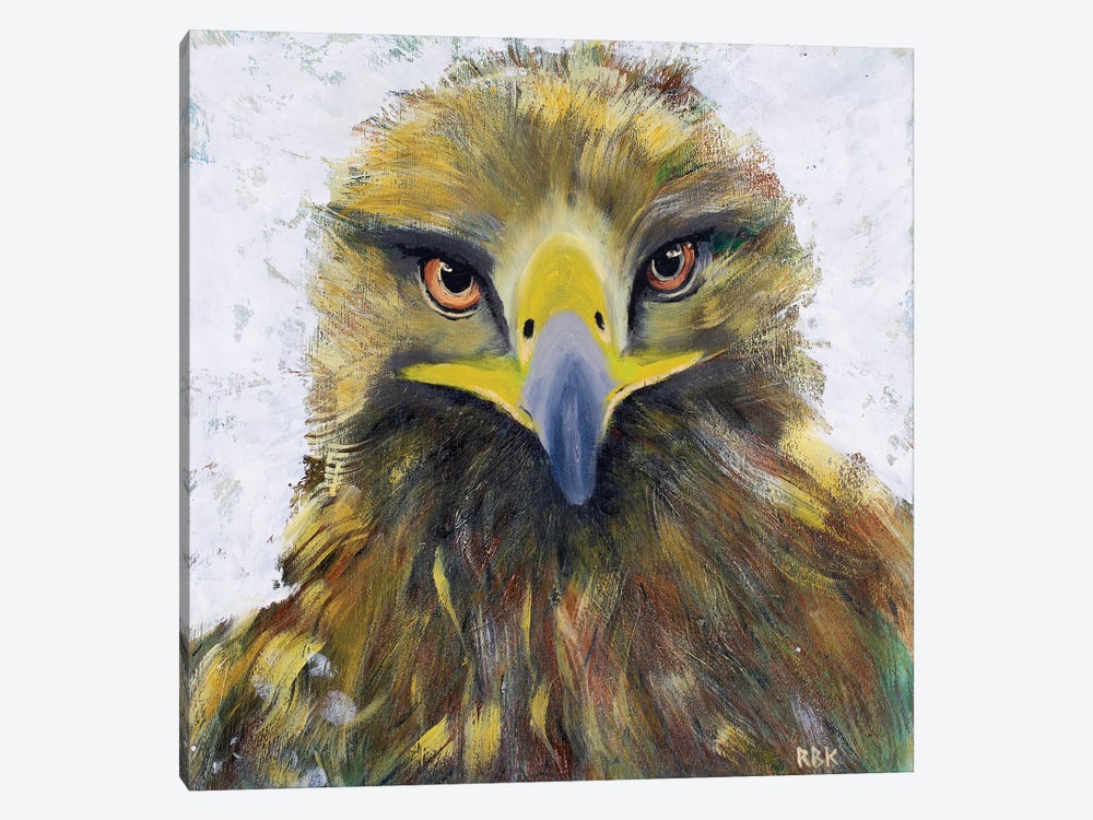 Golden Eagle by Rebeca Fuchs 1-piece Canvas Art Print