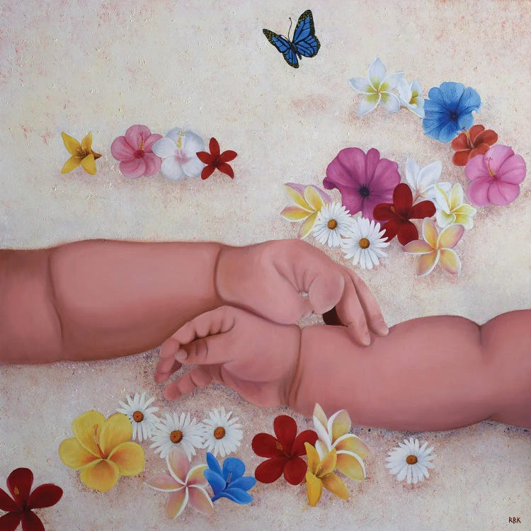 Twins by Rebeca Fuchs wall art