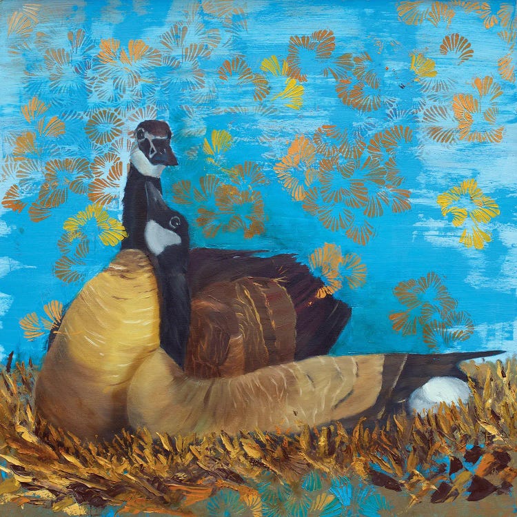 Geese Love by Rebeca Fuchs wall art