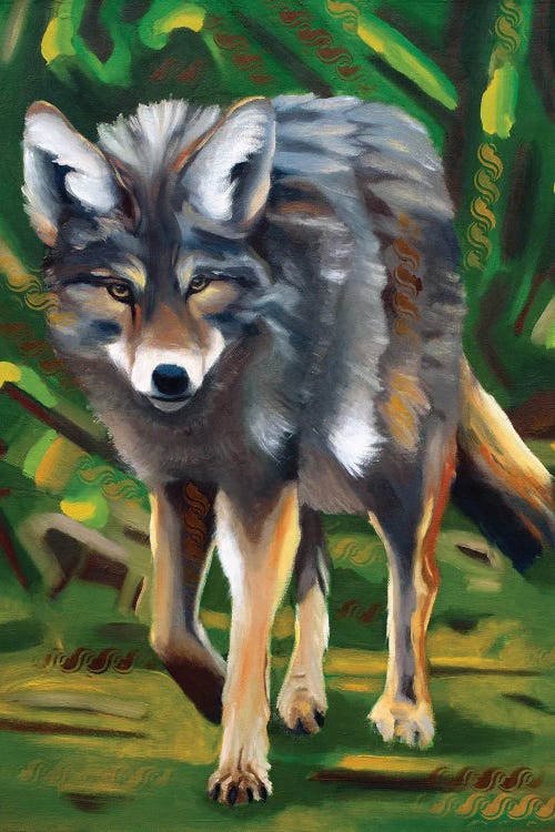 Eastern Coyote by Rebeca Fuchs wall art